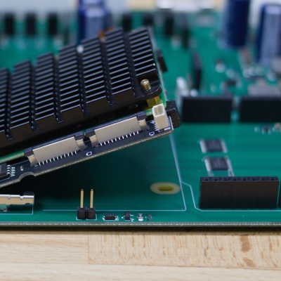 Step 1 - Insert xCore in 45 degree angle