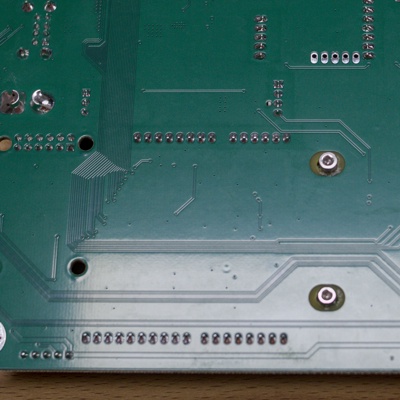 Step 3 - fix the core using screws