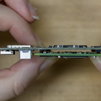 Step 3 - Press until you hear it click