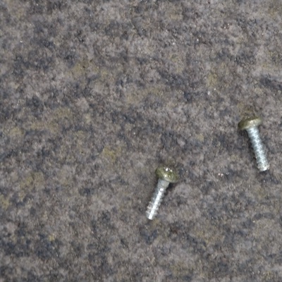 4 Save the screws