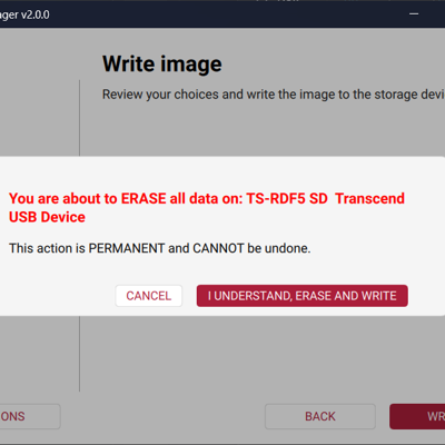 Pi Imager – Schritt 5