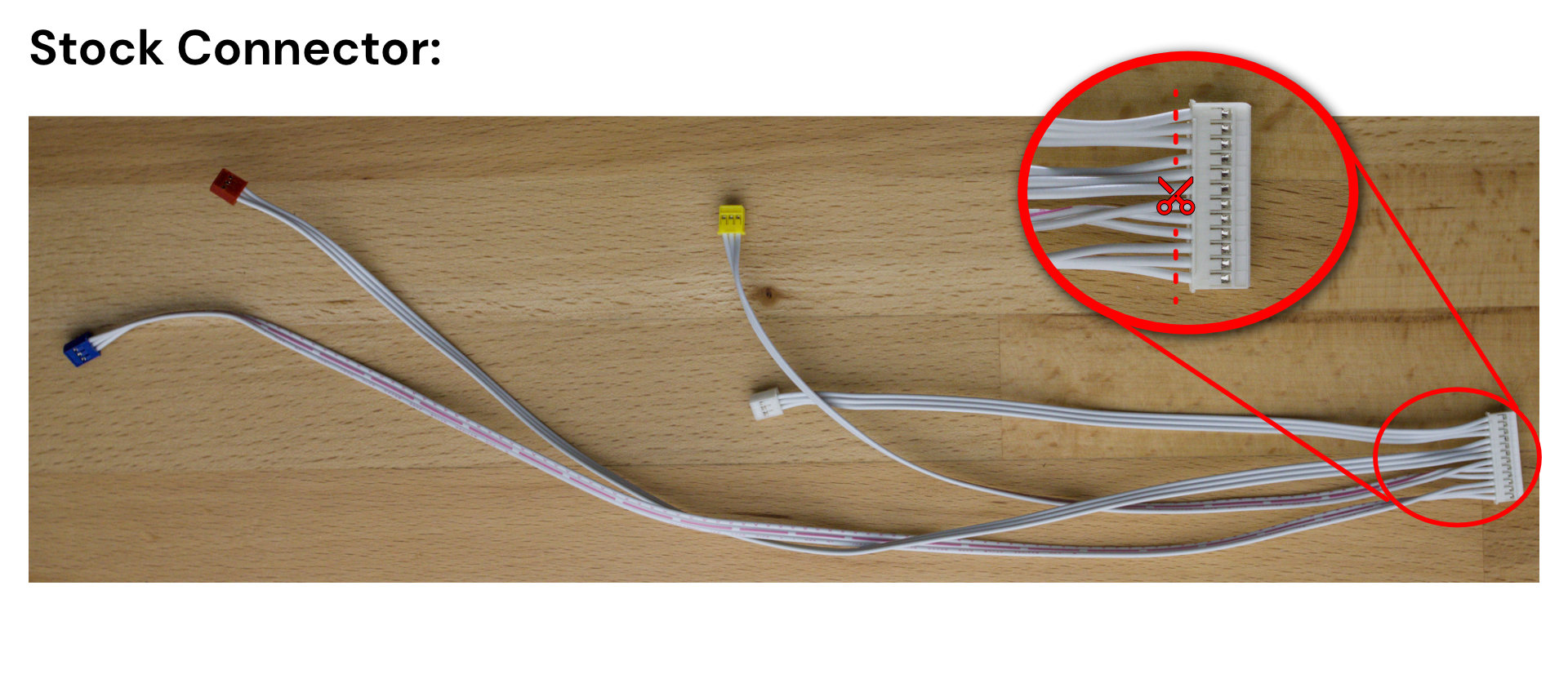 Originalkabel der Not-Aus-Sensoren