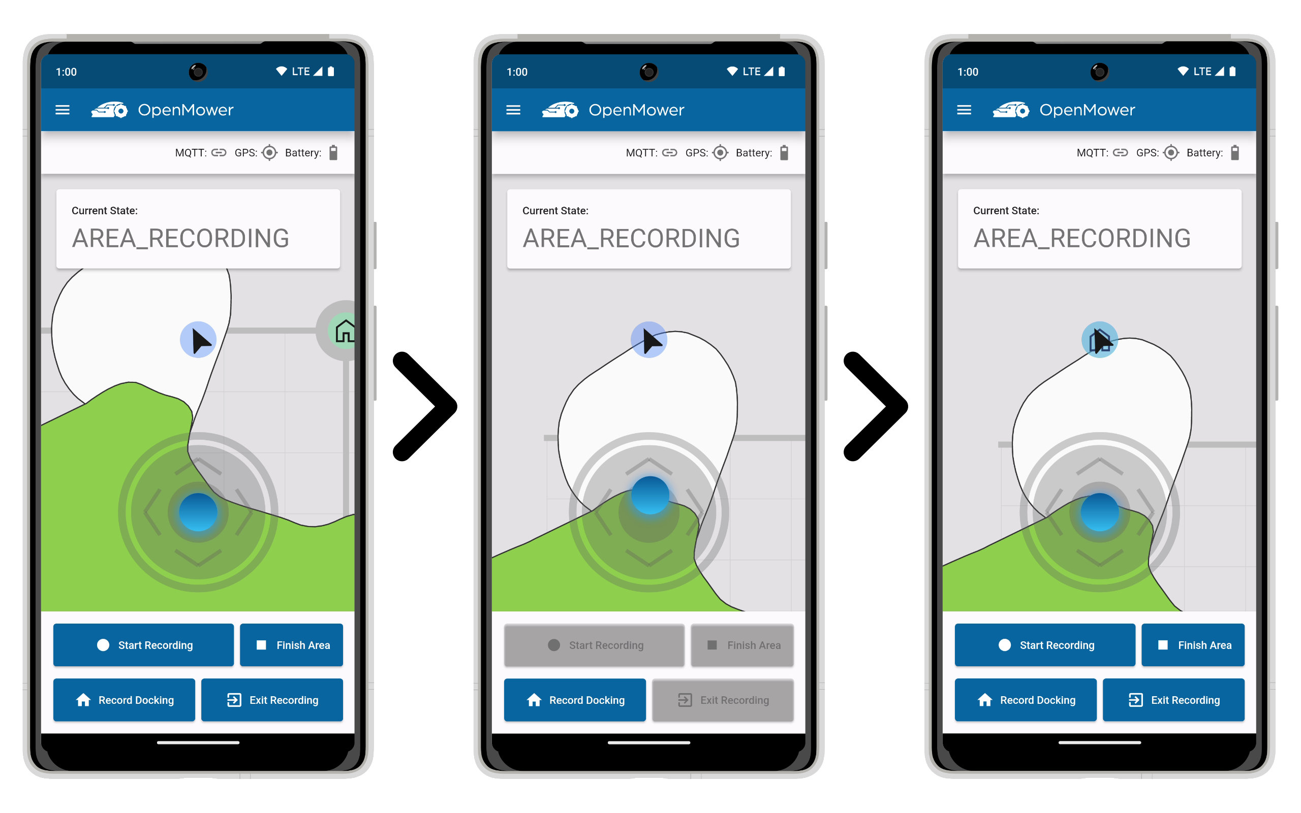 Record Docking Position