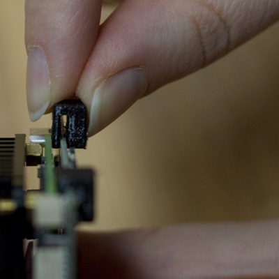 Step 5 - Insert spacers on the upper holes